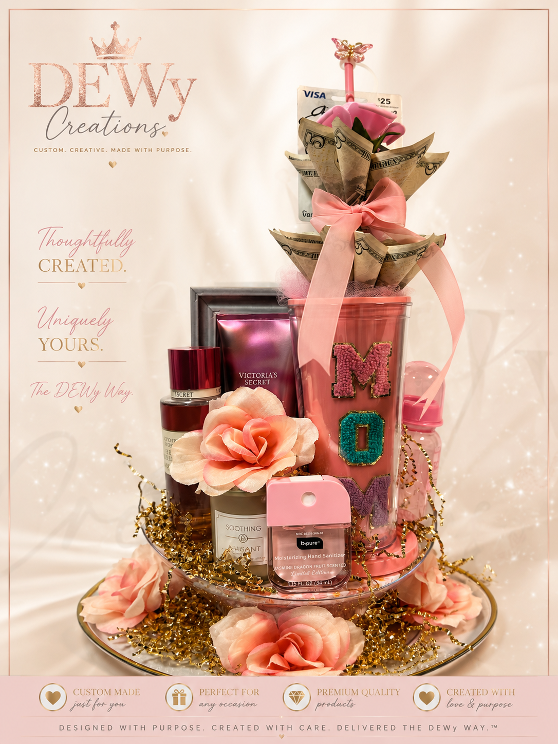 🎁 DEWy Custom Gift Sets & Gift Baskets
