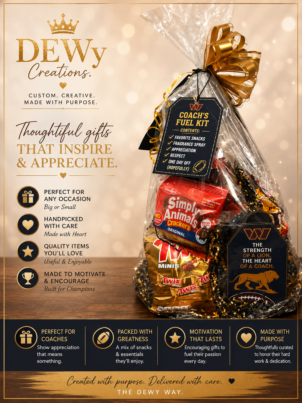 🎁 DEWy Custom Gift Sets & Gift Baskets