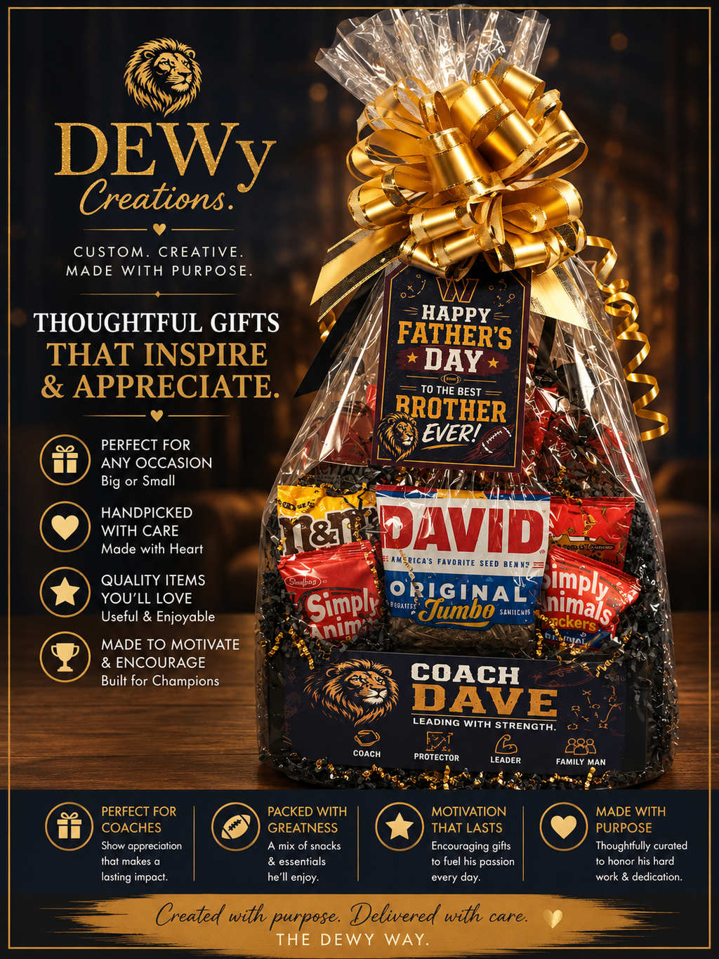 🎁 DEWy Custom Gift Sets & Gift Baskets