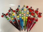 🍎 Signature Beaded Pens | Back to School Collection | Double Pack