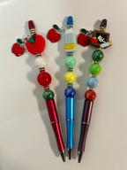 🍎 Signature Beaded Pens | Back to School Collection | Double Pack