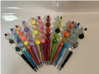 🌸 Signature Beaded Pens | Everyday Charm Collection | Double Pack